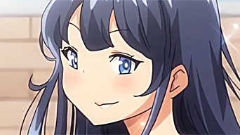 エロアニメ：美人で巨乳のえちえち妻が童貞大学生の誘いに乗ってお持ち帰られ筆おろしセックス！！