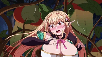 「エルフに淫紋を付ける本 The Animation LEVEL:2」サンプル画像1