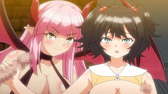 「サキュバス★コネクト！ 第4話 唯奈の一日ウェイトレス◇ み～んなまとめてぶっかけサービス◇」サンプル画像11