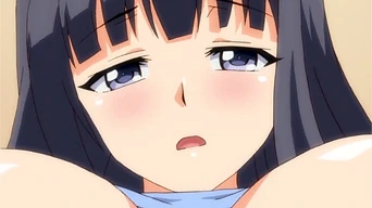 エロアニメ：おトイレひとりじゃ行けないよぉ。。。ロリ巨乳の園児に興奮してトイレ中出しをキメてしまう主人公ｗｗ