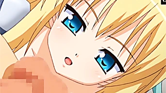 エロアニメ：制服JKのストッキング足コキで興奮するドM主人公ｗｗそのまま破って挿入はご褒美ですｗｗ