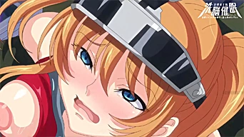 エロアニメ：気高い女士官たちを催眠でオナホに！！欲望のままに辱めレイプするクズ主人公！！