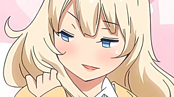 エロアニメ：積極的にチンポを舐めるビッチギャルたちに影響されて処女セックスが中出し3Pになってしまった黒髪JK！