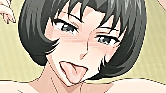 エロアニメ：小〇生男子に杭打ちピストンｗｗ全身で欲情中のスケベ妻がショタチンポでイキまくってる件ｗｗ