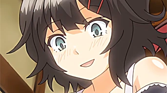 エロアニメ：気持ちいいですかぁ？悩める男を癒すサキュバス見習いが今日も元気にチンポご奉仕♪