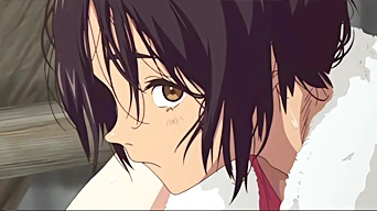 エロアニメ：雨のバス停でスポーツJKが男子を誘惑！！発情した男子を使って性欲解消するとかどんだけスケベなんだよｗｗ