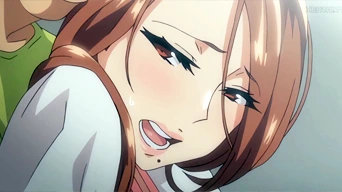 エロアニメ：ノーパンなのを隣のクズ男に見られてNTR中出しされてしまった美人妻の末路。。。