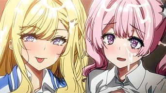 エロアニメ：メスたちのイキ顔マジ抜けるわ～ｗｗビッチJKに影響されて変態プレイ大好きになった地味系JK！