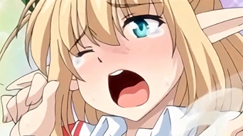 エロアニメ：えちえちエルフと濃厚3Pｗｗこんな体験しちゃったらもう普通のセックスじゃ満足できないんだよなぁｗｗ