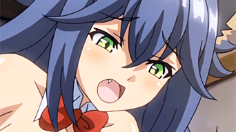 【エロアニメ】強いオスには股を開きたくなるんだよなｗｗ巨乳女戦士がライオン系男子にベタ惚れしてるんだがｗｗ