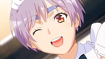 エロアニメ：バイト先の制服のまま男を連れ込んで中出しセックスをキメる激カワJKがめっちゃ抜けるんだがｗｗ