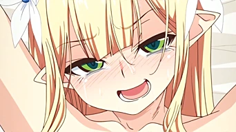 エロアニメ：嫌がっててもこんな顔してるんだもんなぁｗｗ肉棒の快楽におほ顔になるロリエルフが抜ける件！！