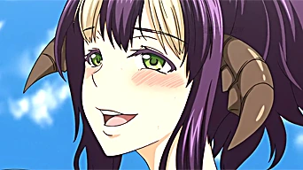 エロアニメ：なにこのおっぱいハーレムｗｗ巨乳の鬼娘たちに全身パイズリされて絶頂してしまう主人公ｗｗｗ