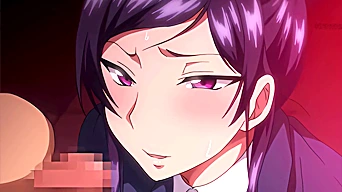 エロアニメ：見せられた動画には自分の卑猥な姿が！！催眠で言いなりになった女教師が生徒に凌辱された結果！！