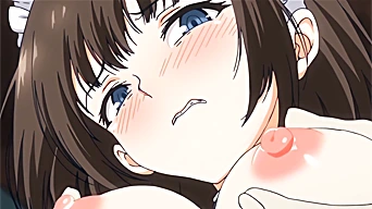 エロアニメ：ご主人様の辱めを屈辱の表情で耐える激カワメイドのお仕置き調教セックスが最高に抜けるンゴｗｗ