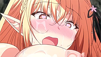 エロアニメ：くっ！こんな淫紋なんかっ！！感度100倍で理性崩壊してしまった巨乳エルフのアヘ顔が抜ける件ｗｗ