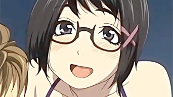 エロアニメ：なぁ、ウチとえっちせえへん？巨乳のメガネJKが処女卒業したくて男子を誘惑してしまうｗｗ