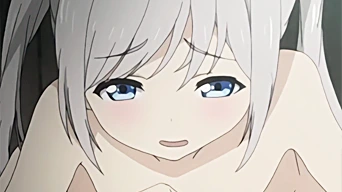 エロアニメ：幼女の奉仕セックスとかチンポはちきれそうｗｗ気持ちよくなってほしくて腰を振るえちえちJS！