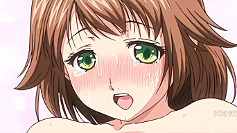 【エロアニメ】ママのえっちを見ておマンコが寂しくなっちゃった貧乳娘がおねだりしてきて親子丼にｗｗｗ