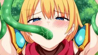 【エロアニメ】触手レイプで自我崩壊ｗｗゲームだと思えないほどの生々しさで盛大にイキちらかしてしまう巨乳JK！！